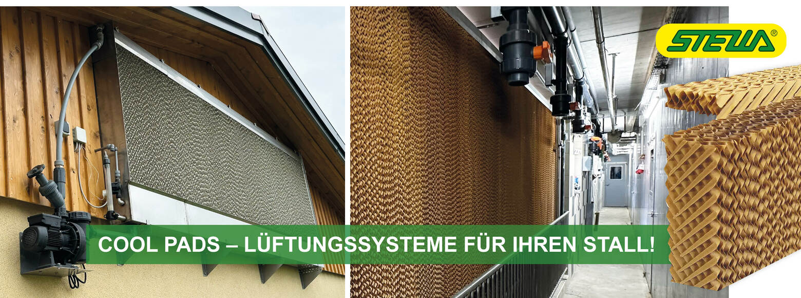 Cool Pads - Lüftungssysteme für Ihren Stall!